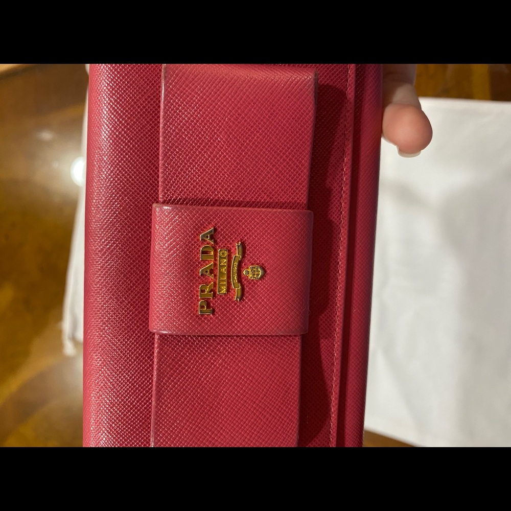 Prada Bow Wallet - Picture 3 of 6